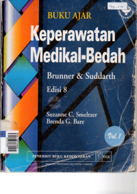 Buku ajar keperawatan medikal bedah Ed. 8 vol 1