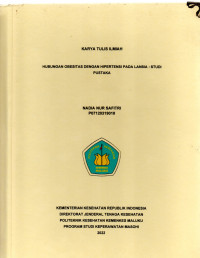 Image of HUBUNGAN OBESITAS DENGAN HIPERTENSI PADA LANSIA : STUDI PUSTAKA