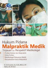 Image of Hukum Pidana Malpraktik Medik