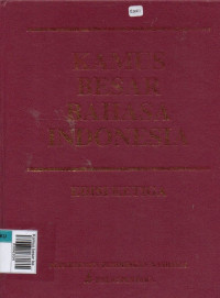 Kamus Besar Bahasa Indonesia Ed.3