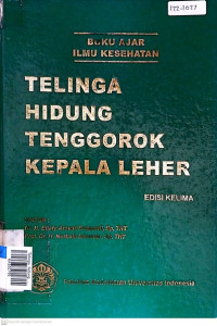 Image of Telinga, hidung, tenggorokan dan kepala leher Ed. 5